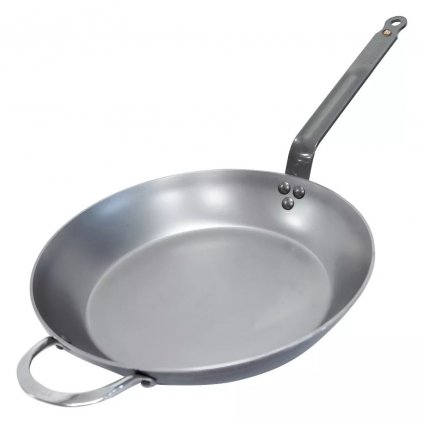 Pánev na smažení MINERAL B 32 cm, ocel, de Buyer