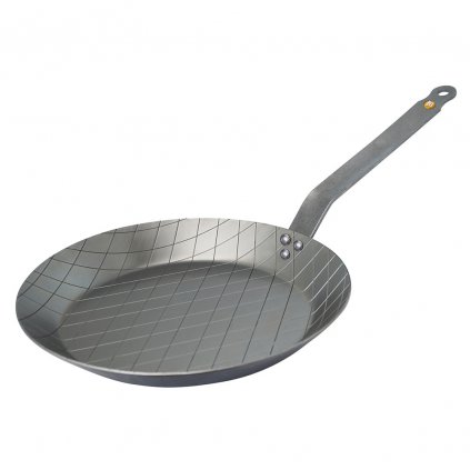 Pánev na steaky MINERAL B 24 cm, ocel, de Buyer