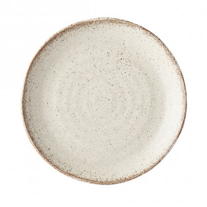 Mělký talíř Fade 24 cm pískový MIJ