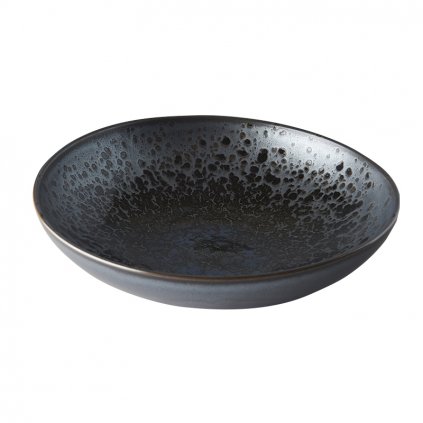 Servírovací mísa BLACK PEARL 28 cm, 1,5 l, černá, keramika, MIJ