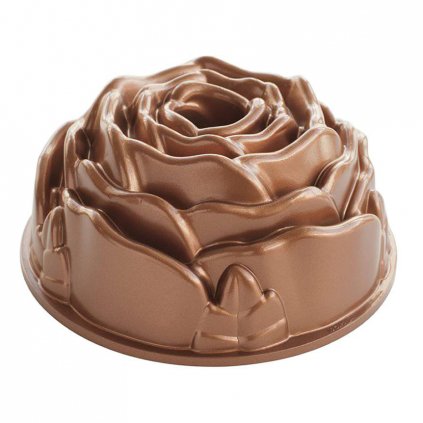 Forma na bábovku růže Rose Bundt® měděná Nordic Ware