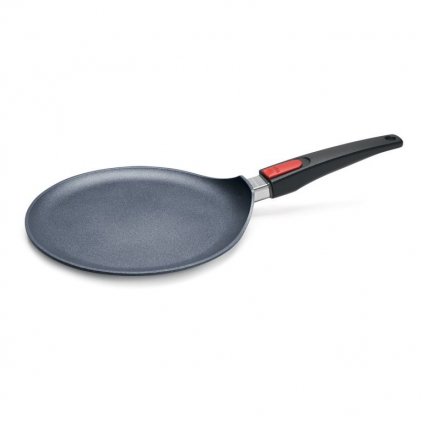 Pánev na palačinky DIAMOND LITE 26 cm, indukční, s odnímatelnou rukojetí, titan, WOLL
