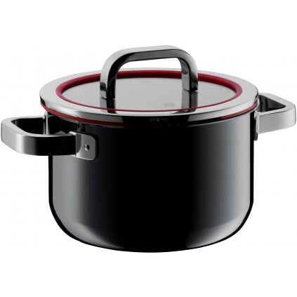 Hrnec 20 cm FUSIONTEC Functional černý WMF + ZDARMA Nůž WMF Kineo