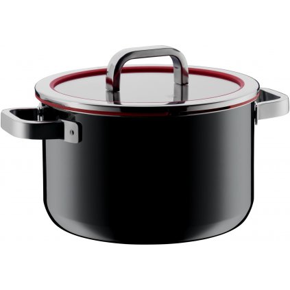 Hrnec 24 cm FUSIONTEC Functional černý WMF + ZDARMA Nůž WMF Kineo