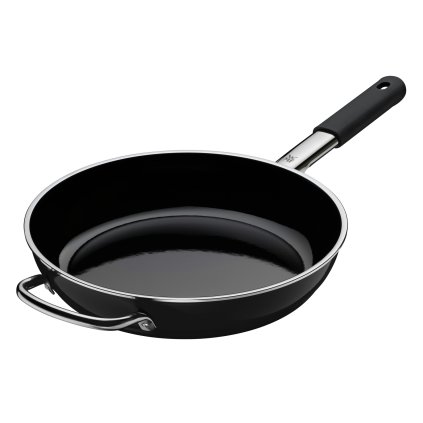 Pánev O 28 cm FUSIONTEC černá WMF + ZDARMA Nůž WMF Kineo v hodnotě 1569 Kč