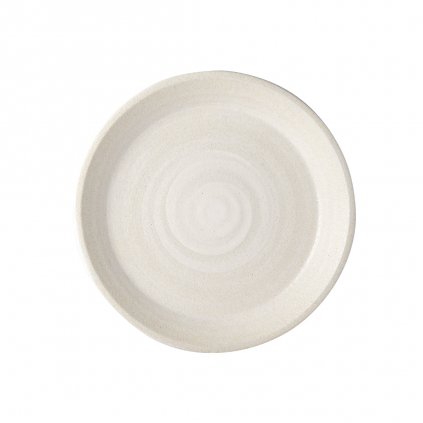 Mělký talíř s vysokým okrajem Recycled White Sand 27,5 cm MIJ