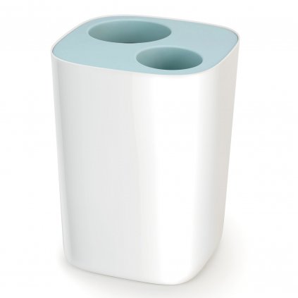 Koupelnový koš na tříděný odpad Split™ bílo-modrý Joseph Joseph