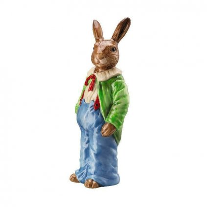 Hutschenreuther Hasenfiguren Bunny Man Colourful Coloured H 15