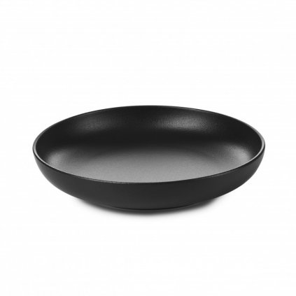 Hluboký talíř Adelie Revol černý 23,5 cm