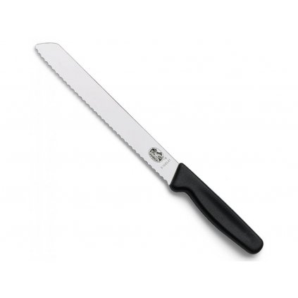 Nůž na chléb Victorinox černý plast 18 cm