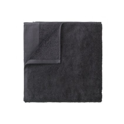 Sada ručníků na ruce RIVA 30x50 cm, sada 2 ks, tmavě šedá, Blomus