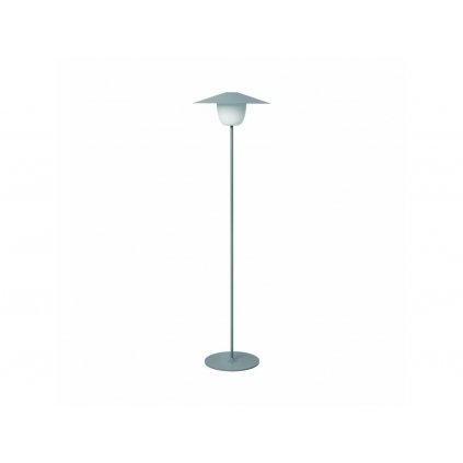 Přenosná stojací LED lampa Blomus vysoká šedá