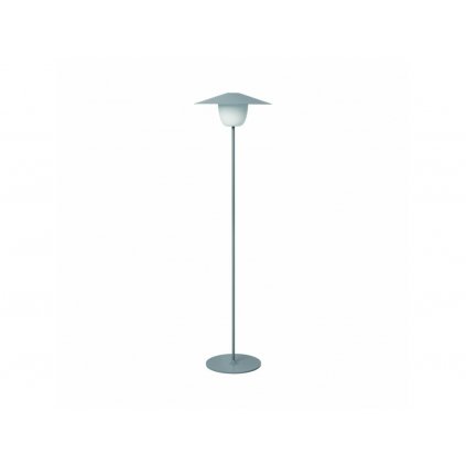 Stojací lampa, LED, přenosná, vysoká, šedá, Blomus