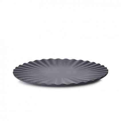 Mělký talíř Pekoe Revol černý 17 cm