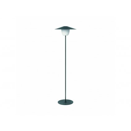 Stojací lampa, LED, přenosná, tmavě šedá, Blomus