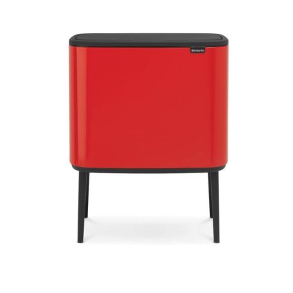 dotykovy odpadkovy kos bo touch bin brabantia cerveny 36 l 1
