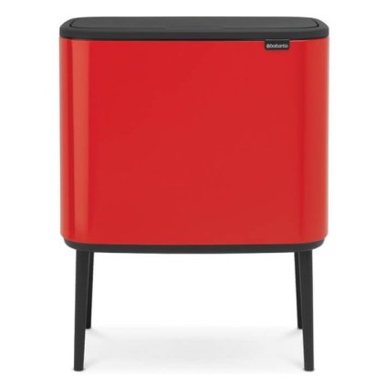 dotykovy odpadkovy kos bo touch bin brabantia cerveny 3 x 11 l 1