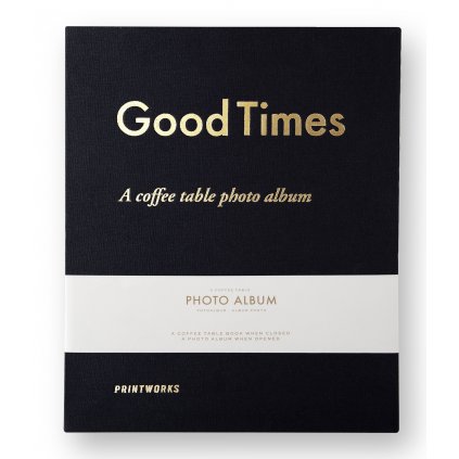 Fotoalbum Good Times L Printworks černé