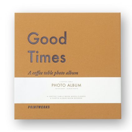 Fotoalbum Good Times S Printworks oranžové
