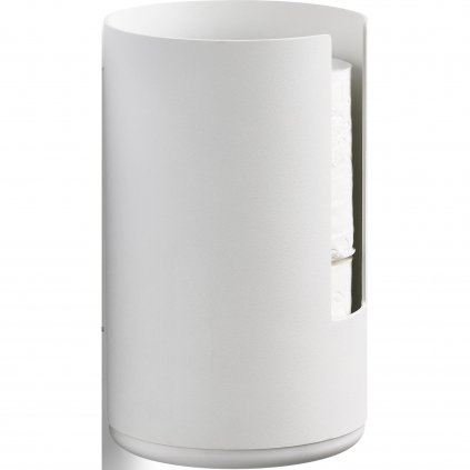 Zásobník na toaletní papír RIM 22 cm, nástěnný, bílá, hliník, Zone Denmark