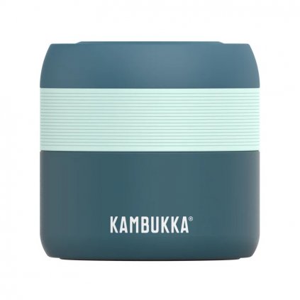 Termonádoba BORA 400 ml, deep teal, nerezová ocel, Kambukka