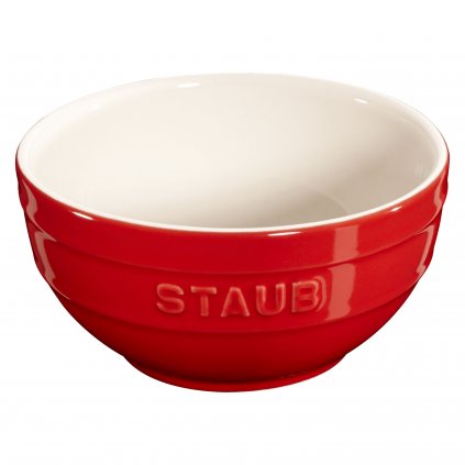 Jídelní miska 1,2 l, červená, keramika, Staub