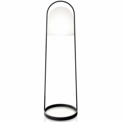 Venkovní solární lucerna SUNLIGHT  100 cm, černá, ocel, Eva Solo