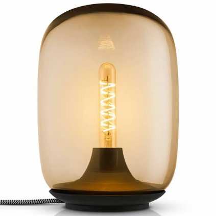 Stolní lampa ACORN 21 cm, LED, jantarová, plast, Eva Solo