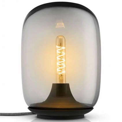 Stolní lampa ACORN 21 cm, LED, šedá, plast, Eva Solo