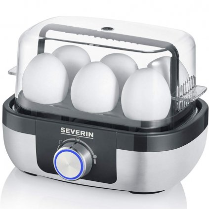 Elektrický vařič vajec EK 3169, stříbrná, Severin