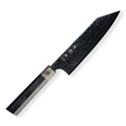 Santoku nůž KANETSUGU ZUIUN KIWAMI 18 cm, černá, Dellinger