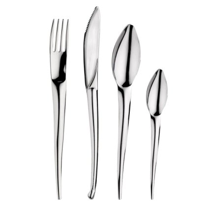 Sada příborů SNAKE, sada 24 ks, stříbrná, Pintinox