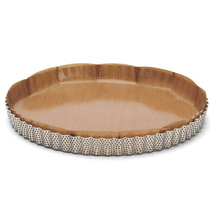 Forma na koláč 28 cm, nerezová ocel, de Buyer