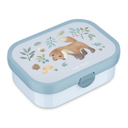 Dětský svačinový box CAMPUS 750 ml, lesní přátelé, plast, Mepal