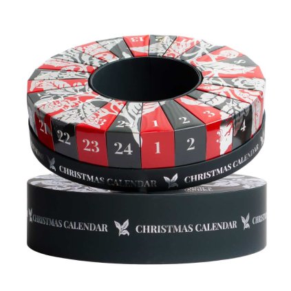 Sada čajů CHRISTMAS CALENDAR GREEN, 48 čajových sáčků, A.C. Perch's Thehandel