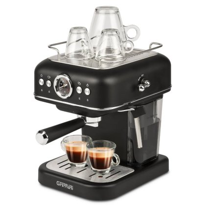 Pákový kávovar ALCHIMIA, černá, G3Ferrari