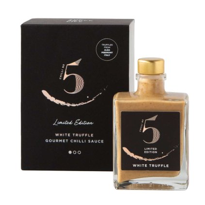 Chilli omáčka WHITE TRUFFLE 100 ml, limitovaná edice, Chilli No5