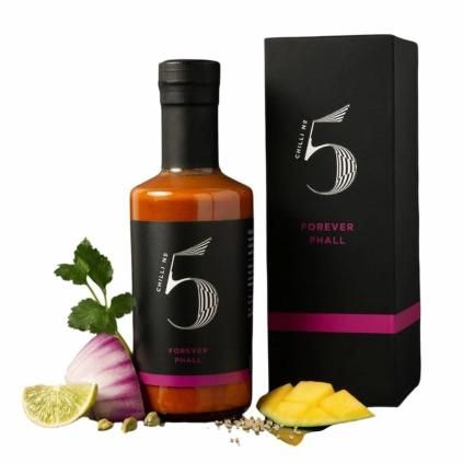Gurmánská chilli omáčka FOREVER PHALL 200 ml, Chilli No5
