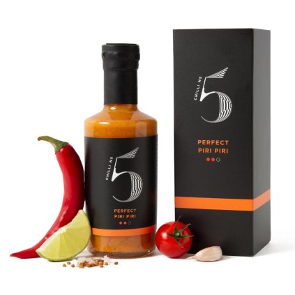 Gurmánská chilli omáčka PERFECT PIRI PIRI 200 ml, Chilli No5