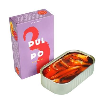 Chobotnice 120 ml, v omáčce marinera, La Narval