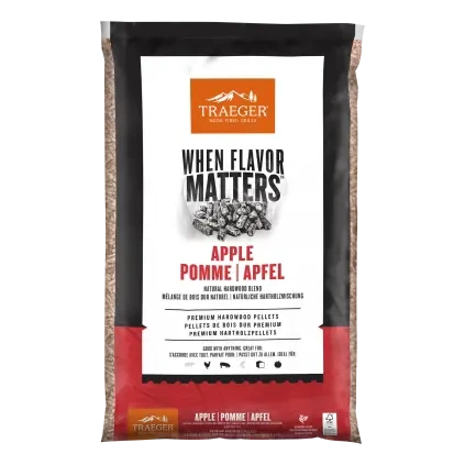 Dřevěné pelety APPLE 9 kg, Traeger