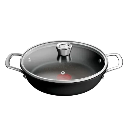 Nízký kastrol EXPERIENCE 24 cm, hliník, Tefal