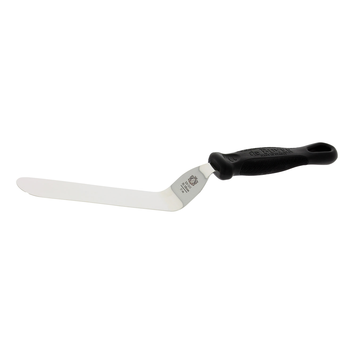 Cukrářská špachtle FKOFFICIUM 15 cm, zahnutá, de Buyer