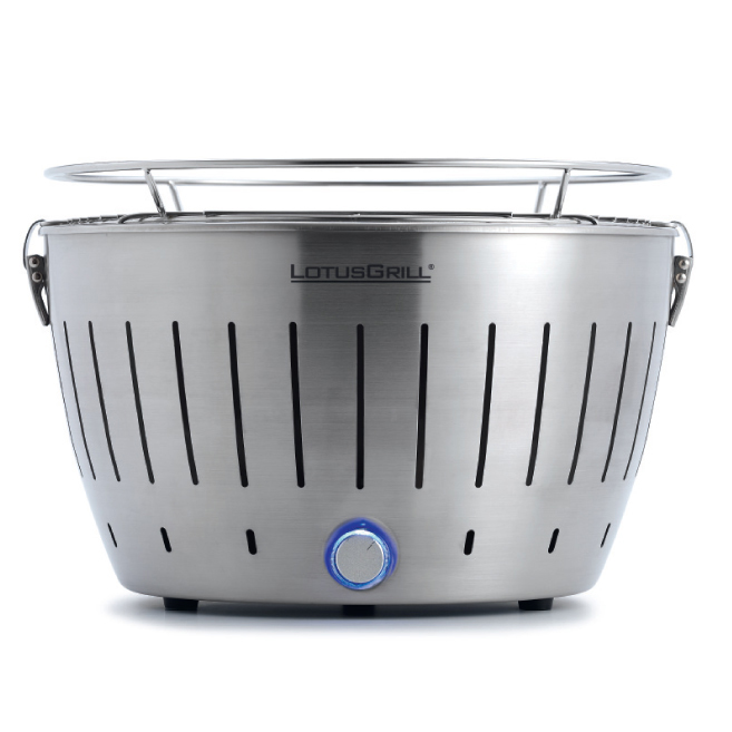 Bezkouřový gril LotusGrill nerezový - LotusGrill G-STEEL