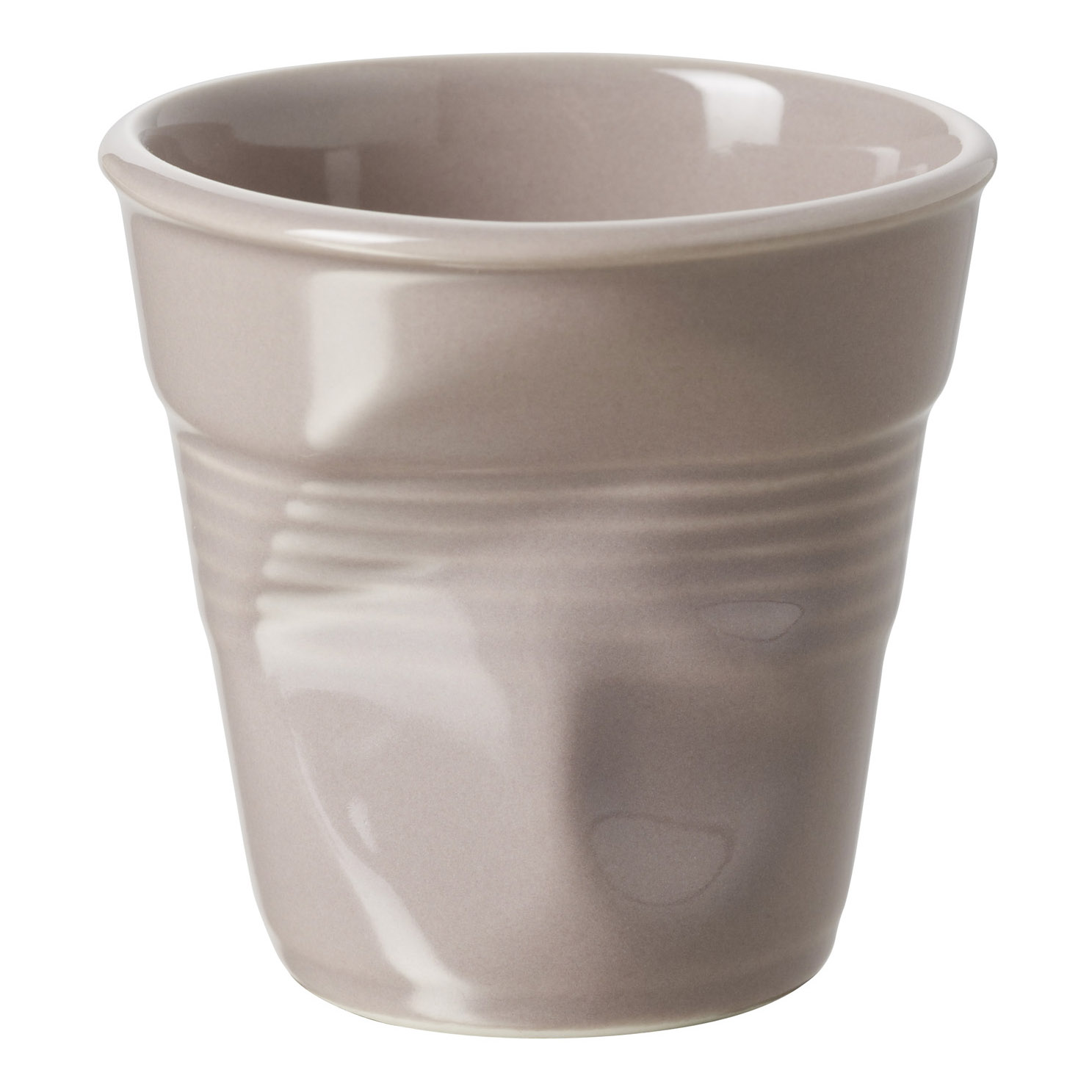 Revol Hrnek na cappuccino Froissés červený 180ml