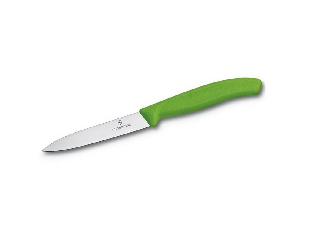 Nůž na zeleninu 10 cm, zelená, Victorinox