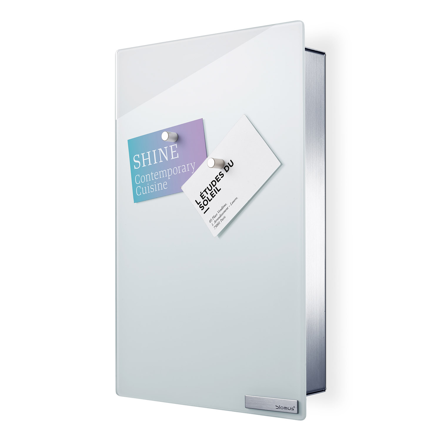 Skříňka na klíče s magnetickými dvířky VELIO bílá 30 x 20 cm Blomus - Blomus Nástěnná skřínka na klíče Key box