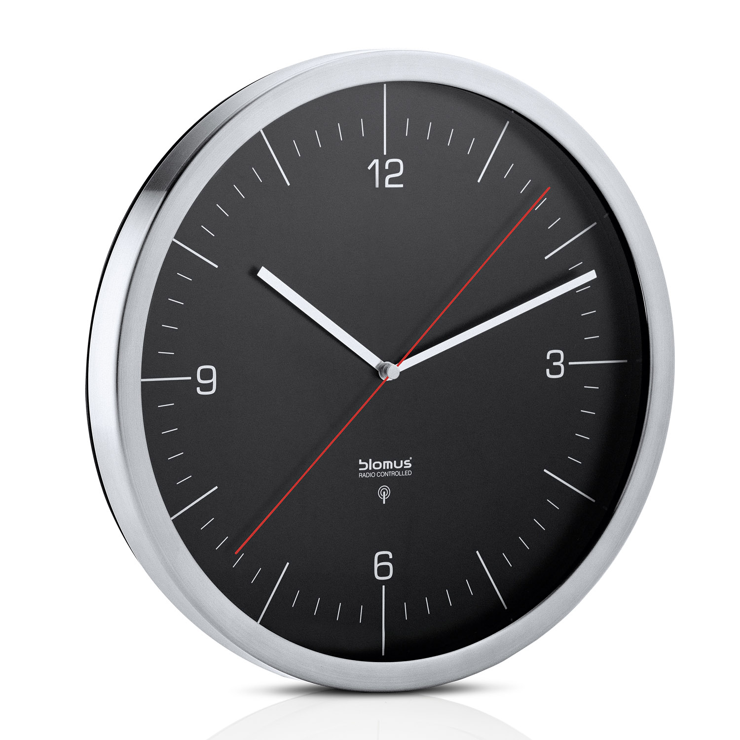 Nástěnné hodiny CRONO 30,5 cm, černá, Blomus