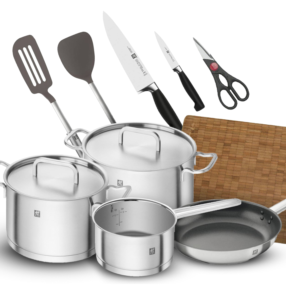 Sada nádobí a náčiní do kuchyně Premium starter set Zwilling 10 ks