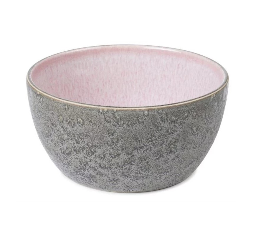 Servírovací mísa 14 cm, šedá / růžová, Bitz